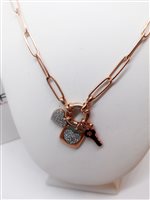 Collana Venerio Donna in Argento Zircone COA90284 - COA90284